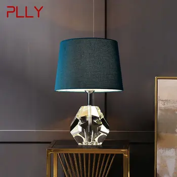 Модерна настолна лампа с Затъмняване, led Crystal, Творчески Луксозни настолни лампи за дома, хол, спалня, прикроватного декор