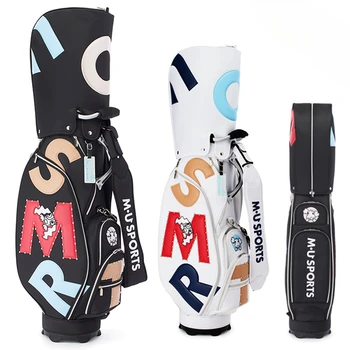 Нова японска чанта MU Golf Standard Дамски лека чанта за стикове за голф с мультяшными букви Caddy Bag 골프가방