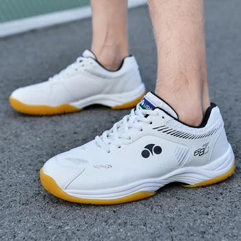 Професионални обувки за бадминтон за мъже, нескользящие мъжки маратонки за занимания на закрито, волейболни маратонки за спортни тренировки, Дамски обувки за тенис на маса 26153
