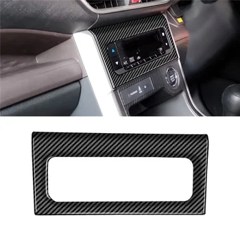 За Toyota Veloz Avanza 2022 + Бутон включване на аудио системи на климатика от въглеродни влакна, рамка, накладки, стикер