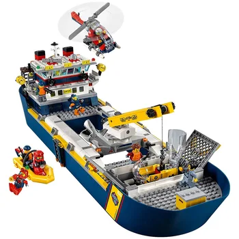 Нова колекция от модели на градския пътнически разузнавателно кораб 60026, строителни блокчета, играчки, детски рожден ден подарък за момичета и момчета