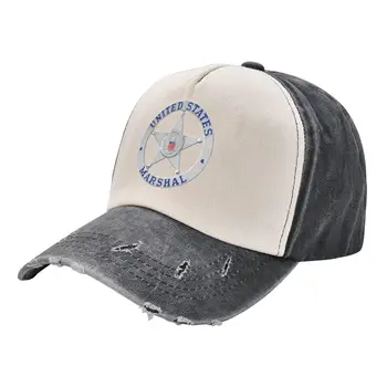 ИКОНАТА, МАРШАЛ на САЩ USMS ковбойская шапка солнцезащитная шапка Голф Дамска шапка за мъже