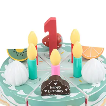 Играчка за торта за рожден ден, развивающее моделиране с аксесоари за момичета и момчета от предучилищна възраст от 2 години и по-възрастни