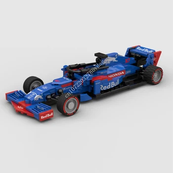 268ШТ MOC Speed Champions F1 Scuderias Toro Rosso STR14 Състезателна модел градивните елементи на Технологични Тухли САМ Монтажни играчки Подаръци