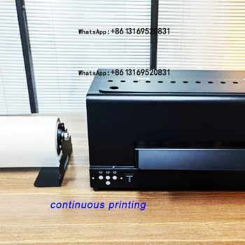 Ролка за Рулону PET-фолио DTF A3 DTF Барабана принтер С печатащата глава L805 или XP600 Система за циркулация на бяло мастило A3