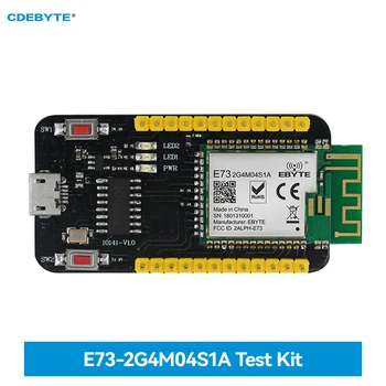 Тест такса E73-РЗП nRF52810 2,4 Ghz Bluetooth 5,0 Мрежест модул приемник-предавател CDEBYTE