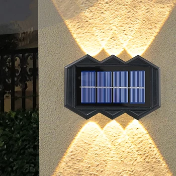 Слънчев, с монтиран на стената лампа, интелигентен сензор за осветление, led Водоустойчив външен лампа, лампа слънчева осветление, Улично осветление, за да тераси, Украса на градината във вътрешния двор