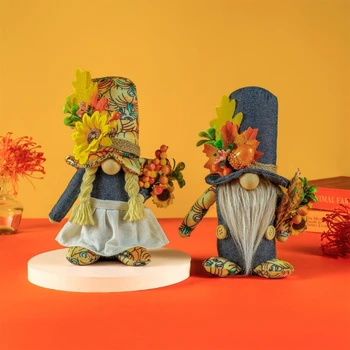 Декорации за Деня на Благодарността 1БР Празник на Реколтата Безлични Очарователни играчки