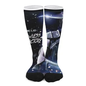 Безупречен чорапи Victory - Kung Lao, мъжки зимни чорапи за джогинг, баскетбол топка