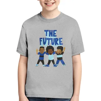 Летни Детски дрехи, тениски с 3D-принтом букви, Детски Дрехи с къси ръкави За Момчета 2023 мъжка тениска