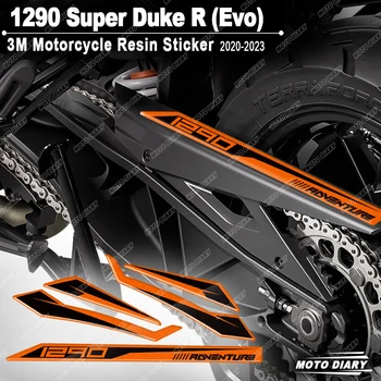 Етикети 1290 Super Duke R 3D На Преден Обтекател, Махалото, Стикери Крило, Непромокаеми За KTM 1290 SUPER DUKE R Evo 2020-2023