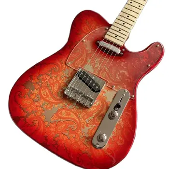 Директни продажби с фабрики, Професионална Електрическа китара Висока за Красота Red Tailai Amoeba