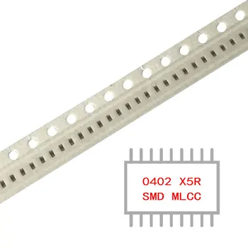 МОЯТА ГРУПА 100ШТ Керамични кондензатори SMD MLCC CER 0.1 UF 50V X5R 0402 в наличност