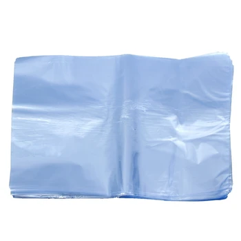 300 бр. PVC термосвиваемо пакети с плоско уплътнение, опаковъчна хартия 8 