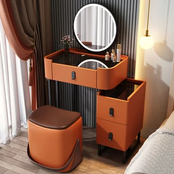 Скандинавски Скрин-Тоалетка Многофункционални Маси За съхранение на вещите В спалнята Тоалетка, Стол, Мебели за Спални