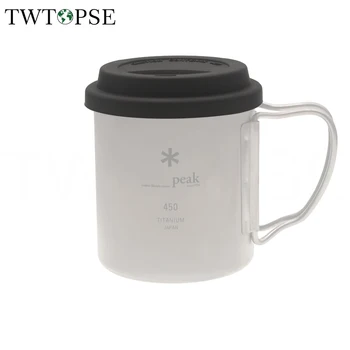 TWTOPSE Силиконови капак за лагер чаши за Къмпинг Snow Peak MG143 MG-153 450 мл Титановая капак за чаша Кафе за улиците От прах