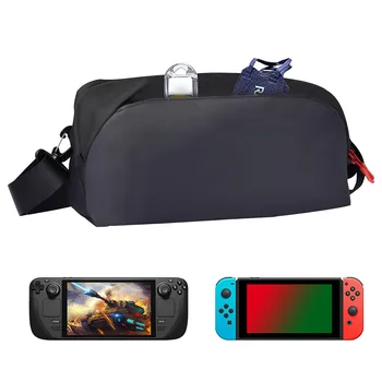Чанта за носене, игрални конзоли Steam Deck, Калъф за носене на Nintendo/Nintend Switch, Пътен калъф за съхранение, Кърпа Оксфорд 900D