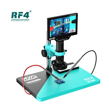 RF4-50М Вградена камера с висока разделителна способност 1080p Цветен LCD екран, Видеомикроскоп, предвижда функциите на мултицет, Лупи