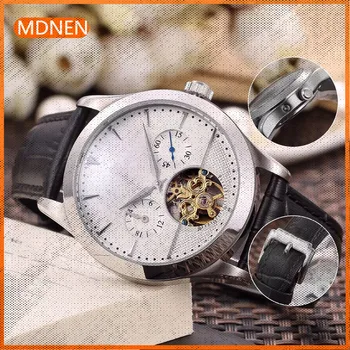 MDNEN Мъжки часовник 904l Автоматични механични часовници е от неръждаема стомана 42 мм-jl