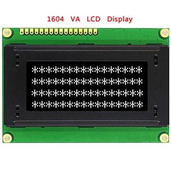 5v 1604 16x4 16*4 164 Символ VA LCD дисплей Модул Дисплей С Бяла Подсветка Паралелен Порт HD44780 Драйвер За Промишлени R3 направи си САМ