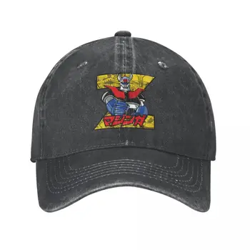 Mazinger Z Goldorak Пролетно-есенна шапка Homme, бейзболна шапка, Реколта шапка Grendizer ActarusManga, Деним, градинска шапка Gorras