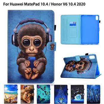 Калъф Huawei MatePad 10.4 Case 2022 2020 BAH3-AL00 BAH3-W09 BAH3-W59 Cartoony Калъф За Честта V6 10.4 със Сгъваща се Стойка на Корпуса