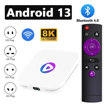 H96Max M1 Bluetooth 4.0 И Телеприставка 13 Android Smart TV Box Ram 2 GB/4 GB Подкрепа 8K TVBOX media player в Google Play Apkpure