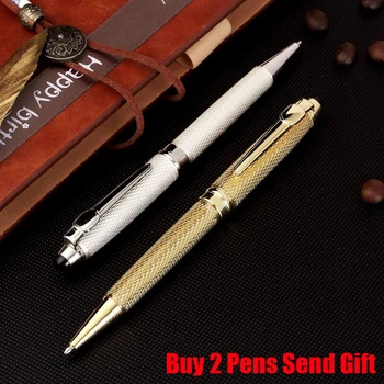 Модерен Дизайн, висок Клас марка Jinhao 163, Метална химикалка писалка, маркова подарък дръжка за бизнес мъже Купя 2 подарък за изпращане