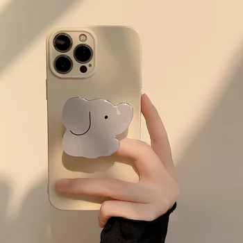Модерен арт група под формата на слон, калъф за телефон за iPhone 14 13 12 11 Pro Max PLUS TPU, устойчив на удари силиконов калъф
