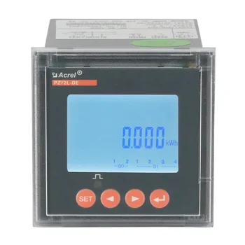 Многофункционален панел електромера dc Acrel Smart 0-1000 В С LCD дисплей и Rs485 Modbus-Rtu за зареждане на батериите