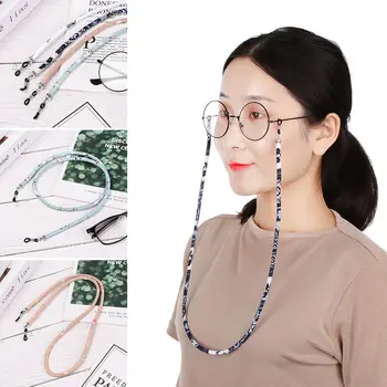 Спортни очила серия And White Porcelain с шейным каишка, найлон въже за очила, захранващ кабел за очила, ремък за фиксиране на въжето за очила