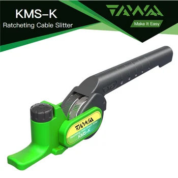 Трещоточная кабелна рязане TAWAA KMS-K за рязане на кабели с диаметър ≤25 mm и пръстени кабел е изработен от PVC, полиетилен, каучук