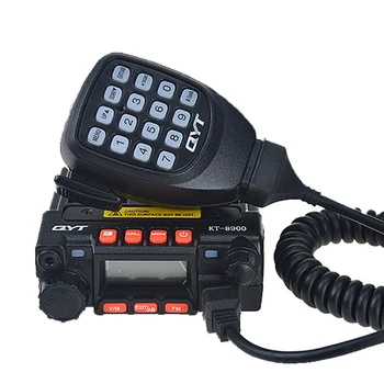 2022.Мини Мобилното радио двойна лента QYT KT-8900 25 W Преносима радиостанция 136-174 Mhz 400-480 Mhz Мобилен Радиоприемник