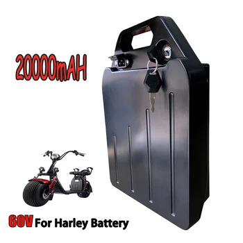 Водоустойчива Литиева Батерия 60V 20000mAh Электромобиля Harley За Двухколесного Складного Електрически Скутер-на Мотора