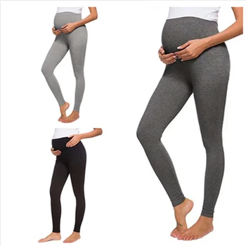Дамски панталони за бременни, Гамаши, Дрехи за бременни с висока талия, Женски Гамаши за подкрепа на корема за бременни, коригиращи фигура Панталони