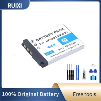 RUIXI Оригинална Батерия NP-FD1 NP-BD1 NP BD1 FD1 Батерия За SONY DSC T300 TX1 T900 T700 T500 T200 T77 T900 T90 T70 T2 G3 S930 Z