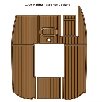 1999 Malibu Response Подложка за пилотската кабина Лодки EVA Пяна От имитация на Тиково дърво На палубата
