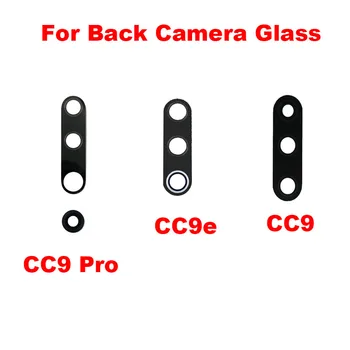 Оригинална новост за задната камера Xiaomi Mi CC9 PRO CC9e, стъклена задна капачка за обектива с лепилен стикер