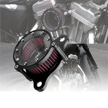 1бр Мотоциклет с ЦПУ за Пречистване на въздушния филтър на Входния Филтър за Harley XL883/1200/X48