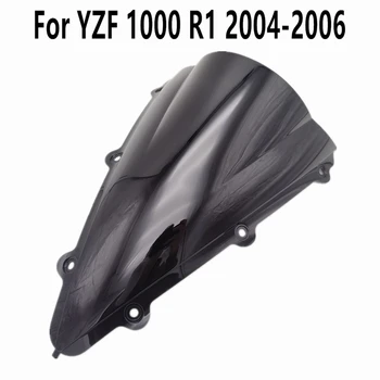 За Yamaha R1 2004-2005-2006 YZF 1000 Предното стъкло със защита от вятър, Условно, черна, прозрачна