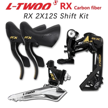 LTWOO RX 2X12 Speed Road Groupset 12V от въглеродни влакна Превключвател на Предавките От Въглеродни Влакна Задните Превключватели Предните Ключове за Шосейни Велосипеди резервни Части