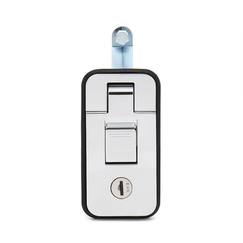 Набор от брави за автофургона, превозни компресори, лесно за инсталиране ключалка за багажник на кола (сребрист)