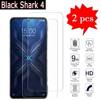 2-1 бр. Премиум-Стъкло За Black Shark 4 Защитно фолио за телефон Xiaomi Black Shark4 9H 2.5 D Взрывозащищенное Закалено Стъкло