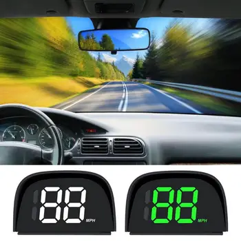 Авто Главоболие, HUD дисплея Auto Speed Heads Up Display За автомобили с Предупреждение за превишаване на скоростта Универсален Главоболие, Hud дисплея За всички превозни средства