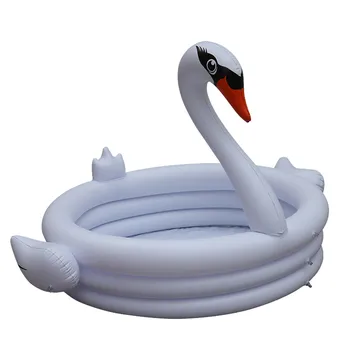 YoungJoy Гореща Разпродажба Открит Семеен надуваем басейн с водно лебед за деца, Сладък парков надуваем басейн