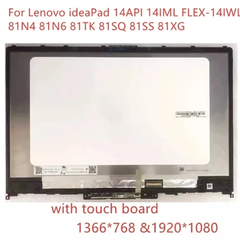 За Lenovo IdeaPad C340-14IWL C340-14IML C340-14API C340-14 Екран LCD сензорен Дисплей в събирането на FLEX-14IWL 5D10S39563 IPS Матрица