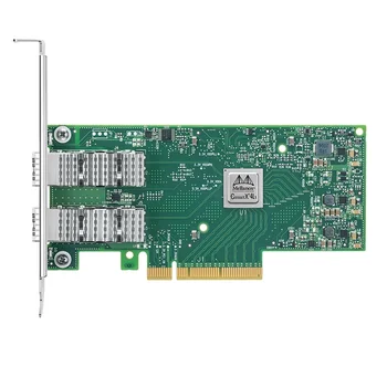 Мрежова интерфейс карта NVIDIA Mellanox MCX4121A-ACAT ConnectX®- 4 Lx EN, двоен SFP28 с подкрепата на 25GbE, PCIe3.0 x 8, висок и кратък скоба