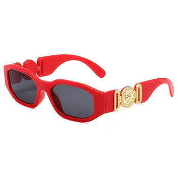 2023 Квадратни слънчеви очила, жена брендовый дизайн, ретро мода, слънчеви очила за партита, на женската сексуална индивидуалност, слънчеви очила Унисекс UV400 Gafas