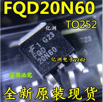 100% Нова и оригинална 20N60 FQD20N60 FCD20N60 TO252 в наличност