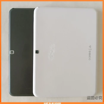 Черна/Бяла делото За Samsung Galaxy Tab 4 10,1 T530 T531 T535 Задния Капак на Отделението за батерията и Задната Капачка на обектива на Камерата